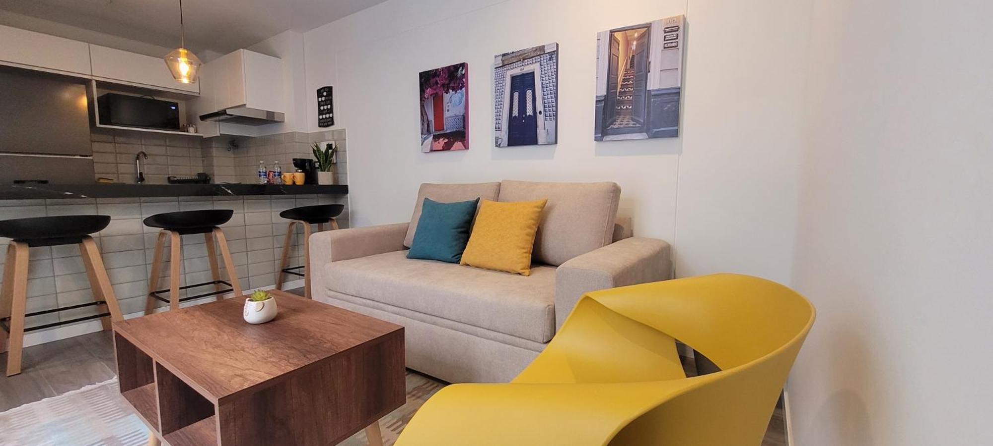 Apartment 1br En El Corazon De Barranco Con Ac Y Garaje Incluido *